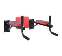 VidaXL Stazione per dips Nero, Rosso 72.5 x 70 x 31 cm