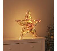 Stella 3D 50 LED Bianco caldo 55 x 52.5 x 9 cm PET