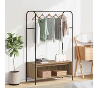 vidaXL Stendibiancheria Rovere Marrone 100 x 44 x 160 cm