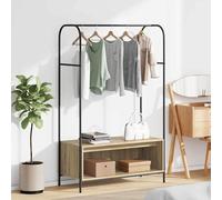 vidaXL Stendibiancheria Rovere Marrone 100 x 44 x 160 cm