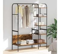 vidaXL Stendibiancheria Rovere Marrone 120 x 44 x 160 cm