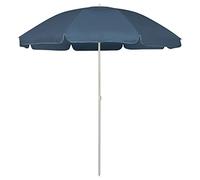 vidaXL Ombrellone da Spiaggia Blu 240 cm