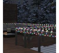 vidaXL Stringa di Luci con 120 LED Multicolore 5 m in PVC