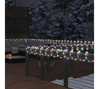 vidaXL Stringa di Luci con 240 LED Multicolore 10 m in PVC