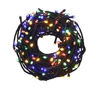 vidaXL Stringa di Luci con 400 LED Multicolore 40 m 8 Effetti Luce