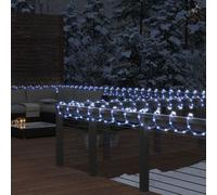vidaXL Stringa di Luci con 480 LED Bianco Freddo 20 m in PVC
