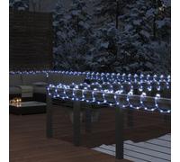 vidaXL Stringa di Luci con 480 LED Bianco Freddo 20 m in PVC