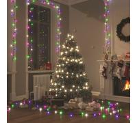 vidaXL Stringa LED con 600 Luci LED Pastello Multicolore 60 m PVC