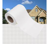 vidaXL Striscia divisoria per la privacy in PVC 35x0,19 m bianca