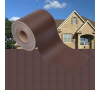 vidaXL Striscia divisoria per la privacy in PVC 35x0,19 m Marrone