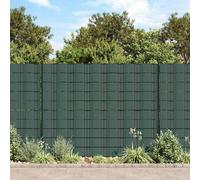 vidaXL Striscia divisoria per la privacy in PVC 70x0,19 m Verde