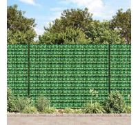 vidaXL Striscia divisoria per la privacy in PVC 70x0,19 m Verde