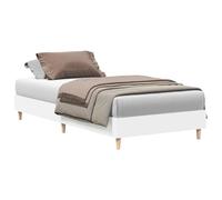 vidaXL Struttura del letto Bianco 80 x 200 cm Legno ingegnerizzato,