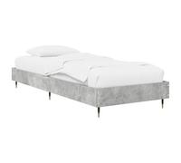 vidaXL Struttura del letto Grigio Cemento 80 x 200 cm,