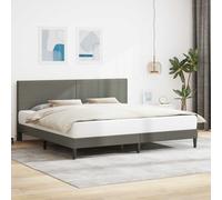 vidaXL Struttura del letto Grigio Chiaro 180 x 200 cm Tessuto in Cords