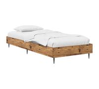 vidaXL Struttura del letto Legno antico 80 x 200 cm,