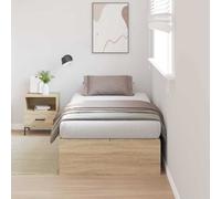 vidaXL Struttura del letto rovere sonoma 80 x 200 cm Legno multistrato