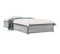 vidaXL Struttura del letto Sonoma grigio 80 x 200 cm,
