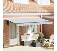 vidaXL Struttura della tenda Antracite 4 x 2 m Metallo