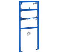 vidaXL Struttura di Montaggio Nascosta per Urinale 50x115-139 cm Acciaio