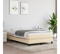 VIDAXL - Giroletto Crema 120x200 cm in Tessuto - SPEDIZIONE GRATUITA