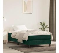 VIDAXL - Giroletto Verde Scuro 80x200 cm in Velluto - SPEDIZIONE GRATUITA
