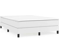 vidaXL Giroletto a Molle Bianco 140x200 cm in Similpelle