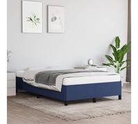 vidaXL Struttura letto blu 120 x 200 cm tessuto