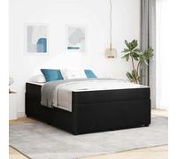 vidaXL Struttura per letto - Arredamento moderno per la camera da letto - Letto comodo - Design minimalista - Materasso in schiuma - Elemento centrale contemporaneo - Legno ingegnerizzato elegante
