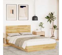 vidaXL Struttura Letto con Testiera senza Materasso 120x190 cm