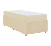 vidaXL Struttura Letto in Schiuma Moderna per Una Camera da Letto contemporanea, Elegante e Super Confortevole, con Supporto Che allevia la Pressione in Legno ingegnerizzato