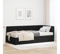 vidaXL Struttura letto - Mobili per la camera da letto, base per materasso, una soluzione moderna per dormire, design minimalista, superficie piattaforma per dormire in schiuma