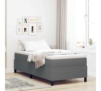 vidaXL Struttura letto piattaforma Grigio chiaro 90 x 200 cm