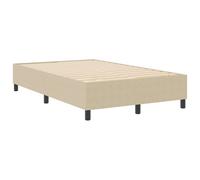 vidaXL Struttura letto piattaforma Grigio Verde 120 x 200 cm Tessuto