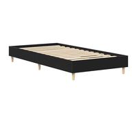 Struttura Letto Singolo in Quercia Nera 90 x 200 cm Legno Ingegnerizzato Design Moderno Ideale per Adulti Piccole Camere da Letto Facile Montaggio Mobili Compatti Durevoli