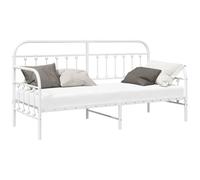 vidaXL Struttura per letto di giorno Bianco 80 x 200 cm | Aspetto elegante e alla moda che darà un tocco in più alla tua camera, Struttura in metallo resistente per un uso prolungato,