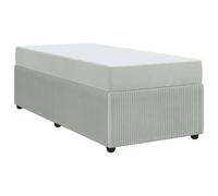 vidaXL Struttura per letto, moderna, per la camera da letto. Comoda per dormire, con un design minimalista. Materasso in schiuma, centro contemporaneo e legno ingegnerizzato elegante.