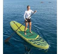 vidaXL SUP Board con Seggiolino 2-in-1 POSEIDON 335 x 76 x 15 cm Verde
