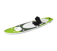 vidaXL SUP Board Set Gonfiabile Verde 360x81x10 cm
