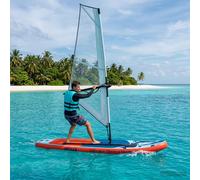 vidaXL SUP gonfiabile con vela SCYLLA 330 x 76 x 15 cm Blu