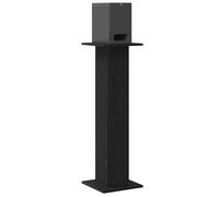 vidaXL Lautsprecherständer 2 pcs Schwarze Eiche 30 x 30 x 95 cm