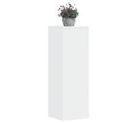 vidaXL Supporti per Piante 2 pz Bianchi 33x33x100 cm Legno Multistrato, supporto per fiori, supporto per vasi per piante, supporto per vasi per piante