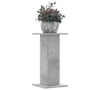 vidaXL Supporti per Piante 2 pz Grigio Cemento 30x30x60 cm Truciolato, Supporto per Fiori, Porta Fiori, Supporto per Piante da Interno, Porta Piante