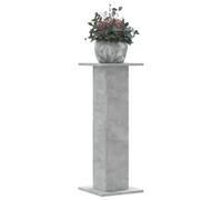 vidaXL Supporti per Piante 2 pz Grigio Cemento 30x30x80 cm Truciolato, Supporto per Fiori, Porta Fiori, Supporto per Piante da Interno, Porta Piante