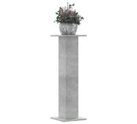 vidaXL Supporti per Piante 2 pz Grigio Cemento 30x30x95 cm Truciolato, Supporto per Fiori, Porta Fiori, Supporto per Piante da Interno, Porta Piante