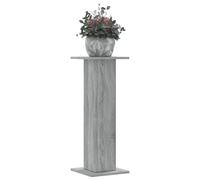 vidaXL Supporti per Piante 2 pz Grigio Sonoma 30x30x80cm in Truciolato