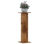 vidaXL Supporti per Piante 2 pz Legno Vecchio 30x30x95 cm Truciolato, Supporto per Fiori, Porta Fiori, Supporto per Piante da Interno, Porta Piante