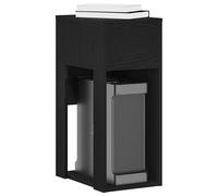 vidaXL Supporto a Torre per Computer con Cassetto Nero 30x44x74 cm