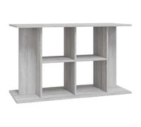 Supporto acquario 100x40x60 cm legno multistrato grigio sonoma