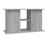vidaXL Supporto Acquario 101x41x58 cm Legno Multistrato Grigio Sonoma